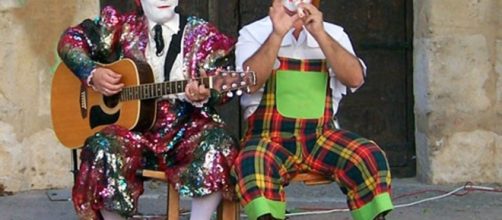 Payasos cl&aacute;sicos de la comedia circense