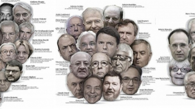 Accozzaglia: la prima pagina del Fatto Quotidiano di questa mattina