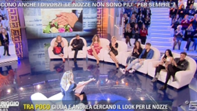 Pomeriggio 5: scontro in studio tra Salvatore Di Carlo e Andrea Damante