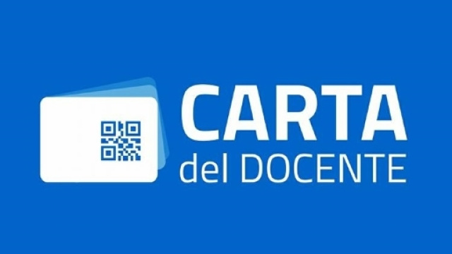 Carta del Docente utilizzabile solo con SPID.