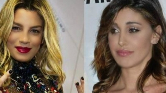 #EmmaMarrone e #BelenRodriguez si recano alla premi&egrave;re di #LaCenaDiNatale. #BlastingNews
