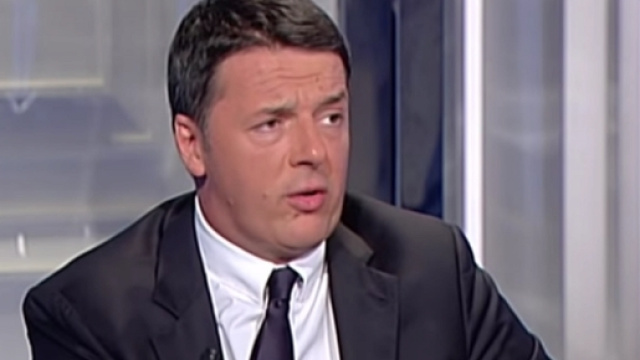 Il premier italiano Matteo Renzi