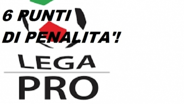 Sono 6 i punti di penalit&agrave; per tre squadre.