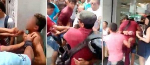 Menor seria espancado pelos populares