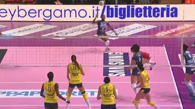 Supercoppa Italiana tra Conegliano e Bergamo