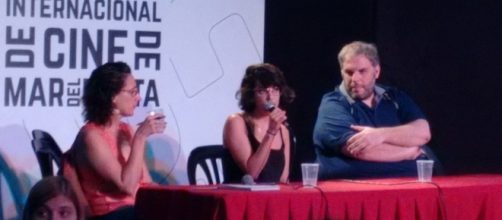 La conferencia se realiz&oacute; en el foyer del Teatro Auditorium