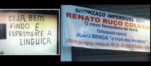 Erros de portugu&ecirc;s que ferem nossos olhos