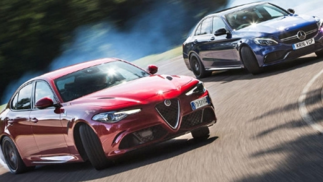 Alfa Romeo Giulia Quadrifoglio vs Mercedes-AMG C63 S: super saloon ... - autocar.co.uk