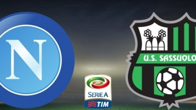 LIVE Napoli-Sassuolo: cronaca diretta, info streaming e highlights del match