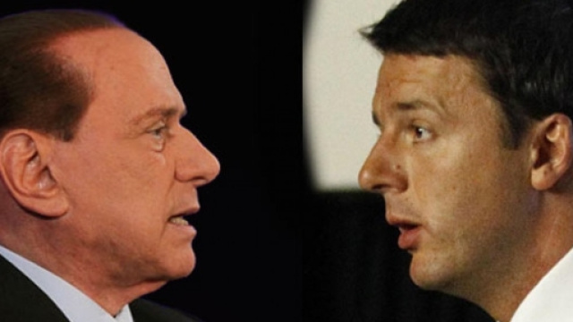 Silvio Berlusconi e Matteo Renzi