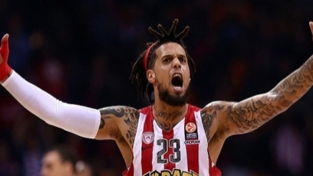 Daniel Hackett, playmaker in forze all'Olympiacos. Photo credits: sportit.gr