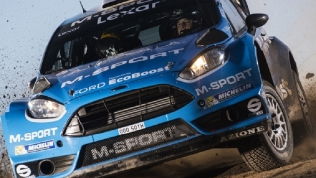 La Ford Fiesta RS WRC 2017 in conformazione Plus