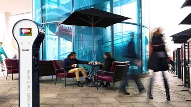 La Palina per la ricarica elettrica al Museo dell'Auto