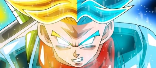 Trunks Del Futuro enojado en la saga de Zamasu