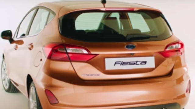 La Nuova Ford Fiesta, vista posteriore