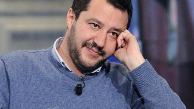 Matteo Salvini segretario federale Lega Nord e presidente Noi con Salvini