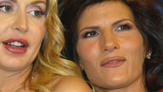 Valeria Marini e Pamela Prati vallette a Sanremo 2017