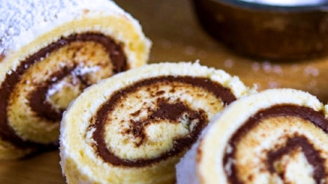 Gustoso rotolone alla nutella, facile e veloce da preparare