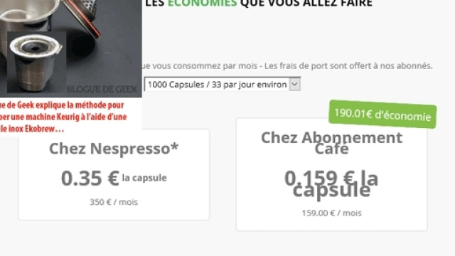 Entre Nespresso, les capsules de caf&eacute; en plastique, celles, unique, en m&eacute;tal, ou l'abonnement, mon palais balance