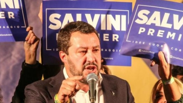 Matteo Salvini si candida a Premier