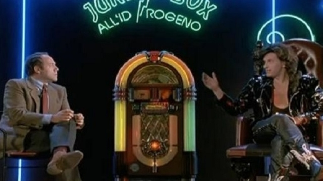 Richard Benson (a destra) in una scena del film Maledetto il giorno che t'ho incontrato