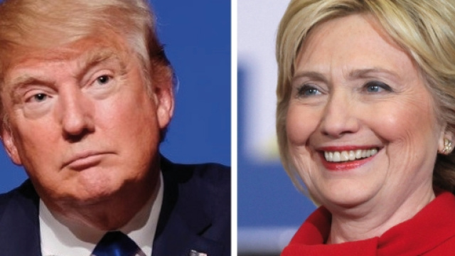 Donald Trump ed Hilary Clinton