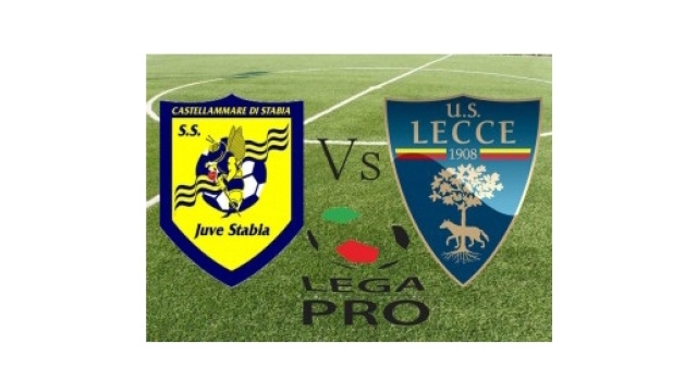 Il Lecce espugna il Menti di Castellammare di Stabia