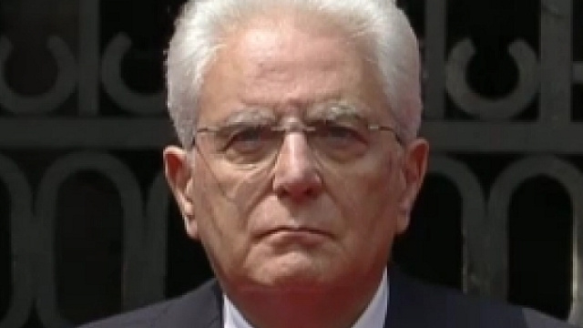 Il presidente della Repubblica, Sergio Mattarella