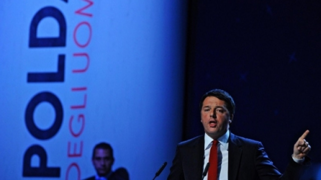 Matteo Renzi durante la Leopolda