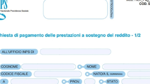 Modello di pagamento inps sr 163