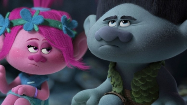 Poppy e Branch, i protagonisti di Trolls