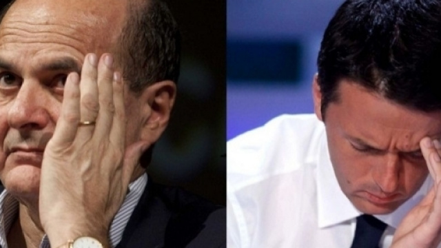 Renzi e Bersani ai ferri corti: aria di scissione nel Pd
