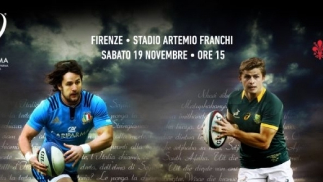 Italia-Sudafrica, test match di rugby 2016
