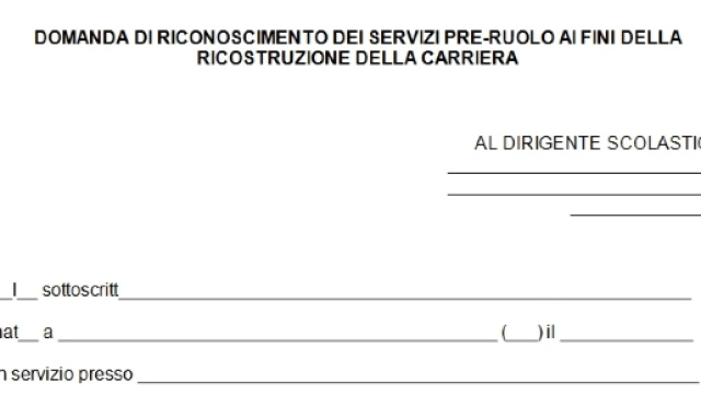 Ricostruzione carriera docenti 2016, la domanda: chi, come, dove e quando