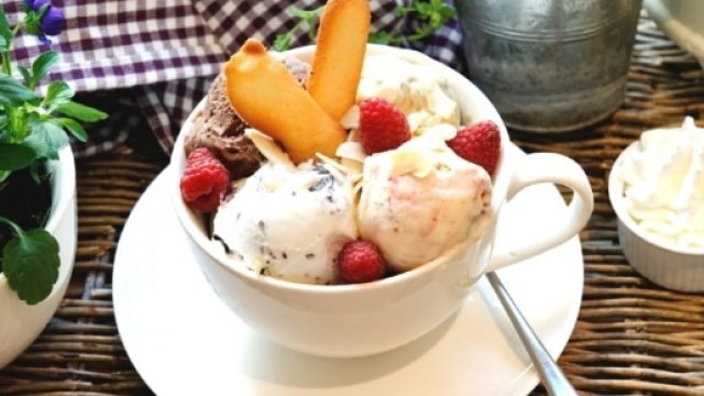 Gelato a colazione: per un rapido risveglio cerebrale.