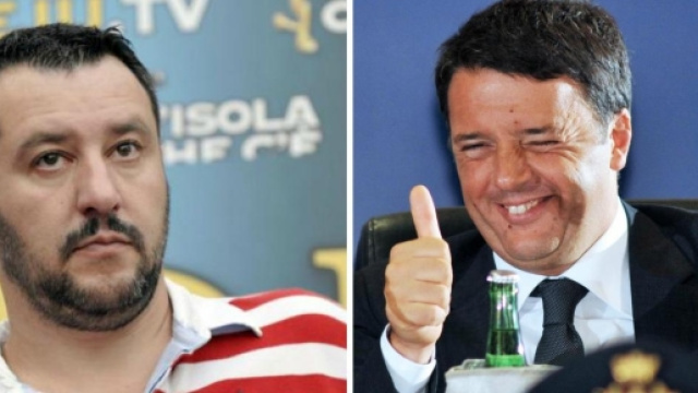 Matteo Salvini e Matteo Renzi: La strana coppia anti-fannulloni ... - meltybuzz.it