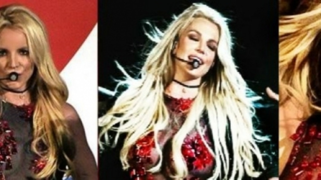 #BritneySpears si esibisce al 'B96 Pepsi Jingle Bash'; #LoveMeDown potrebbe diventare il terzo singolo di #Glory. #BlastingNews