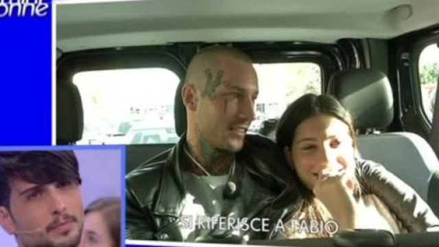 Manuel Vallicella con Ludovica Valli. Nel riquadro Fabio Ferrara