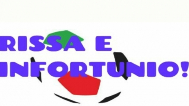 Rissa per un calciatore di Lega Pro.