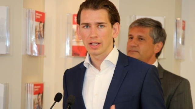 Sebastian Kurz, Ministro degli Esteri dell'Austria dal 2013. Credito: Franz Johann Morgenbesser | Flickr.