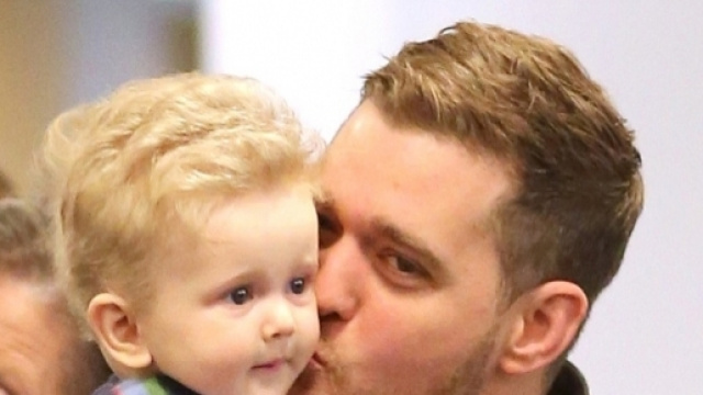 EXCLUSIVE* Michael Buble and his son Noah make it home **NO Canada ... - pinterest.com