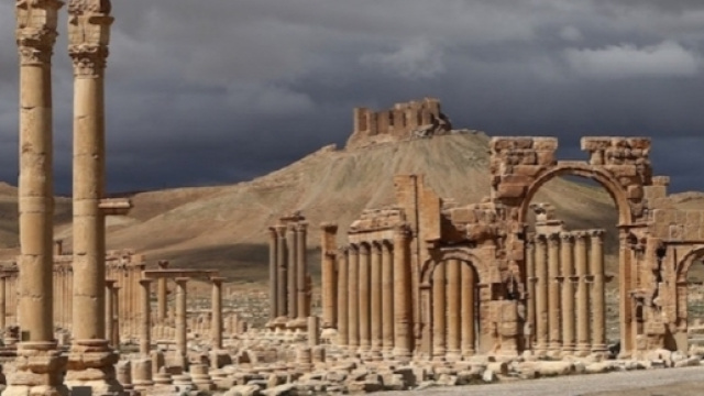 Il sito archeologico di Palmira: la citt&agrave; torna ad essere nel mirino dell'Isis