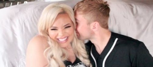 Screenshot of Trisha Paytas and Sean Van Der Wilt, via YouTube ("THE GIRLFRIEND TAG with TRISHA PAYTAS"