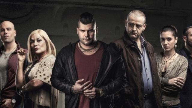 Alcuni personaggi della seconda serie di Gomorra: Ciro Di Marzio, Scianel, Genny Savastano.