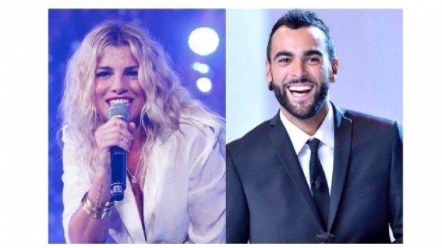 Emma Marrone e Marco Mengoni al settimo cielo.