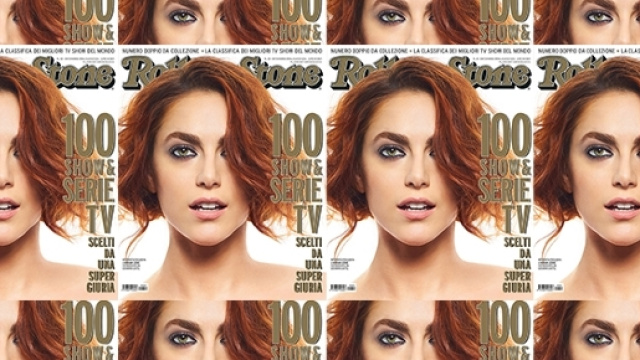 La copertina del numero di 'Rolling Stone' contenente la classifica dei migliori 25 programmi della tv italiana.