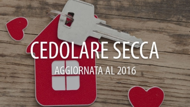 Cedolare Secca 2016 , tutte le novit&agrave; del 2016