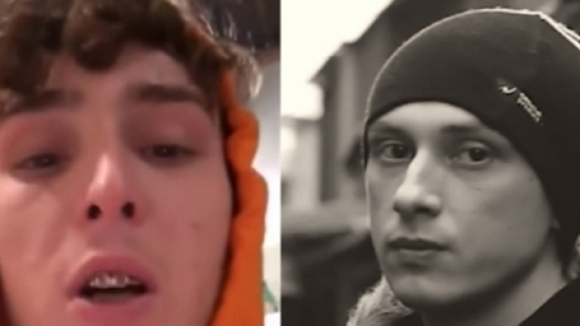 Dark Side a sinistra, Inoki Ness a destra.