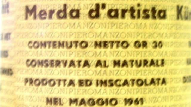 Merda d'artista: l'opera d'arte di Piero Manzoni