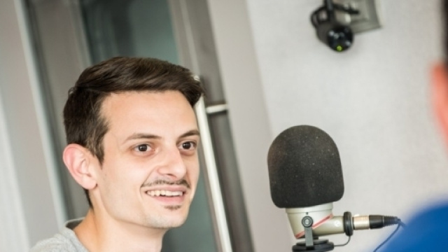 Fabio Rovazzi fotografato a 105.net